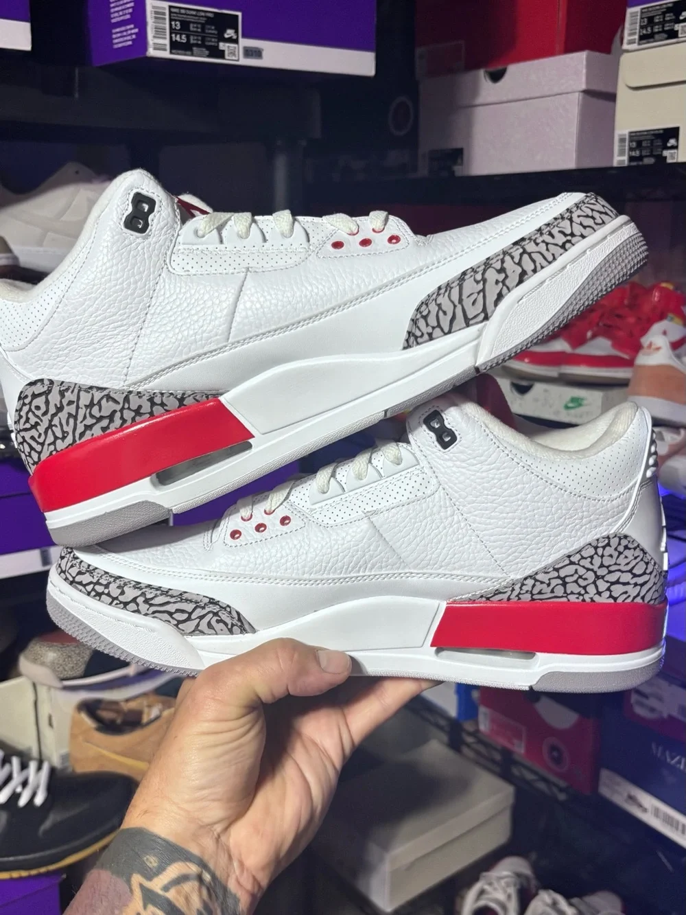 Jordan 3 Retro “Hall of Fame” -13M